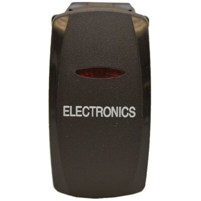 Carling On/Off Contura V Boat Rocker Switch | Electronics 3 Spade