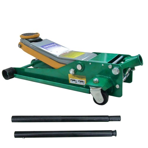 Quick Lift Heavy Duty Dual Pump 4 Ton Ultra Low Profile Floor Trolley Jack SUVs - Picture 6 of 14