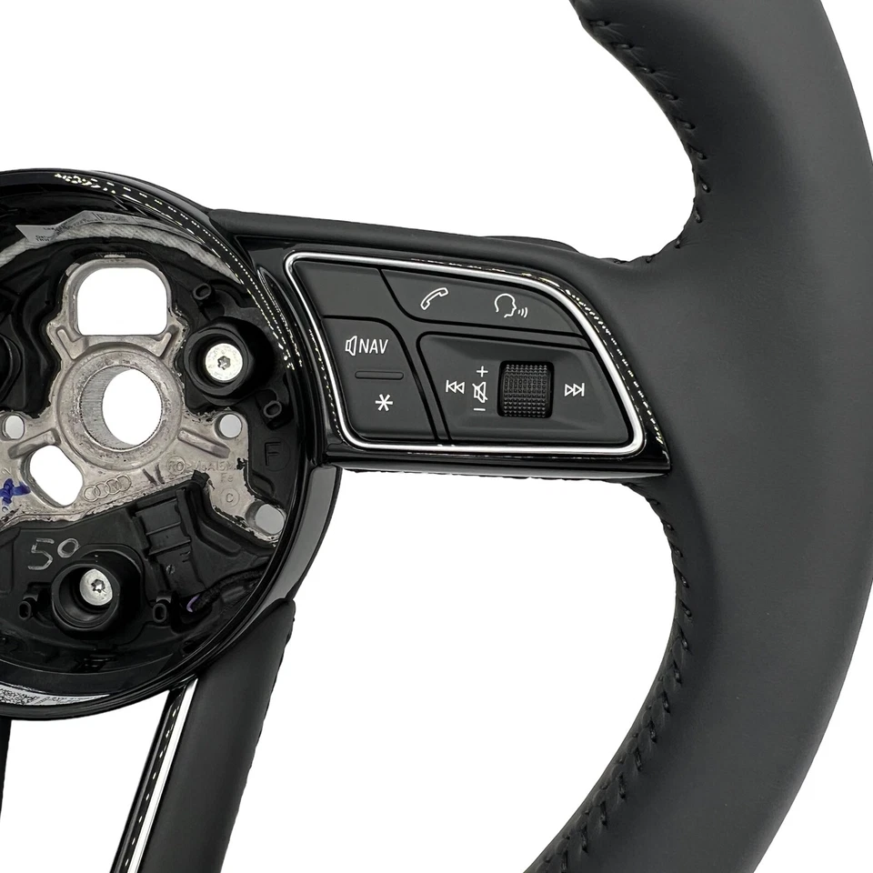 Original Audi A3 Q2 Multifunktionslenkrad Leder Schaltwippe 8V0419091CH INU NEU - Bild 3 von 4