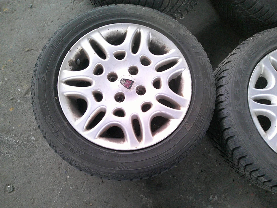 Original Rover 45 Alufelgen Aluminium Felgen Radsatz Allwetter Reifen 15 Zoll - Bild 2 von 4