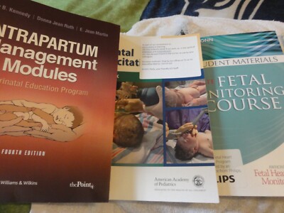 Intrapartum Management Modules 4th Ed Fetal Neonatal Resuscitation TEXT BOOK LOT