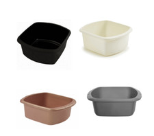 Bowl Rectangular Washing Up Plastic Kitchen Heavy Duty Basin Sink Large & Small