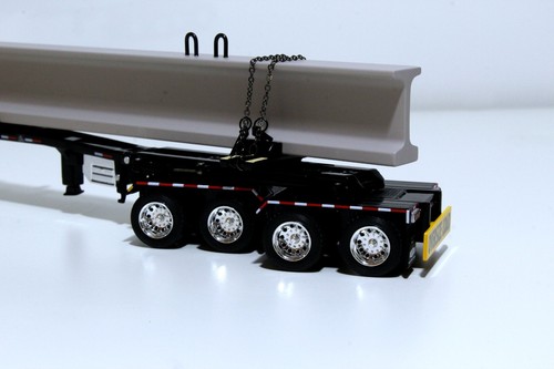 DCP Peterbilt 389 Oversize Load Bridge Beam Truck ERMC Trailer 164 Diecast Model - Picture 5 of 24