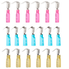 Boxed Kit - Heat Shrink Piggyback Quick Disconnect Wire Connectors Terminals Set