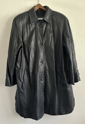 Lord Taylor Women's Vintage Black Genuine 