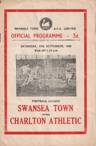 SCHWANENSEE V CHARLTON 1960/61 DIVISION 2