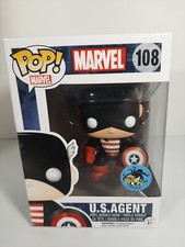 Funko Pop! Marvel #108 U.S. Agent Comikaze Exclusive Vinyl Figure