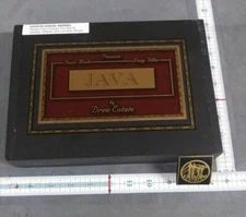 Cigar Box Wood Black Java By Drew Estate Empty used 