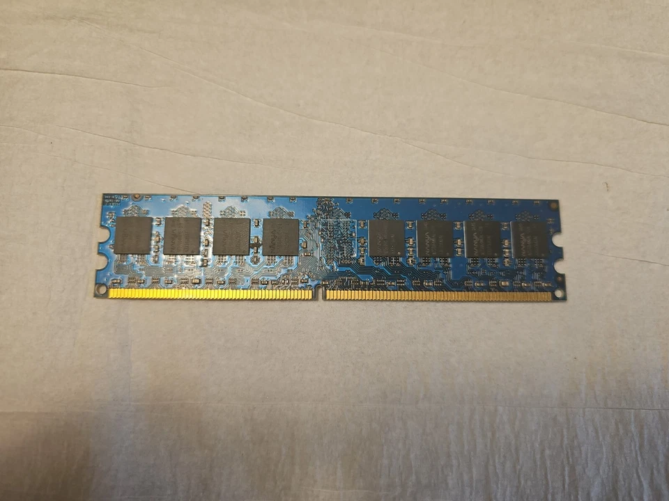 Nanya NT1GT64U8HAOBY-37B DDR2 RAM 1GB 2Rx8 USED - Image 2 of 2