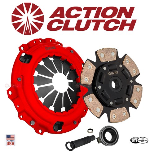 Action Clutch Stage 3 Clutch Kit | Honda Civic 89 (D15, D16) 210mm/20 Spline w/HW (ACR-0617-20TFW) main image 1