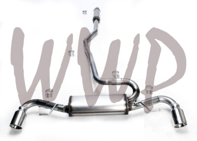 Stainless Steel Dual CatBack Exhaust System 14-18 Mazda 3 Hatchback 2.0L/2.5L 