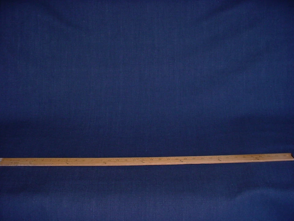 4-1/4Y Ralph Lauren Papyrus Terry Indigo Blue Cotton Drapery Upholstery Fabric - Image 2 of 4