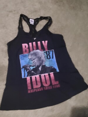 Nanamacs ''Billy Idol'' Band Tank Top (Black) - Small B1284-OG-E2-MB-04-BLACK-S