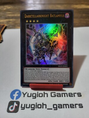 Yu-Gi-Oh Darktellarknight Batlamyus INOV 1st Edition Ultra Rare Light Played 