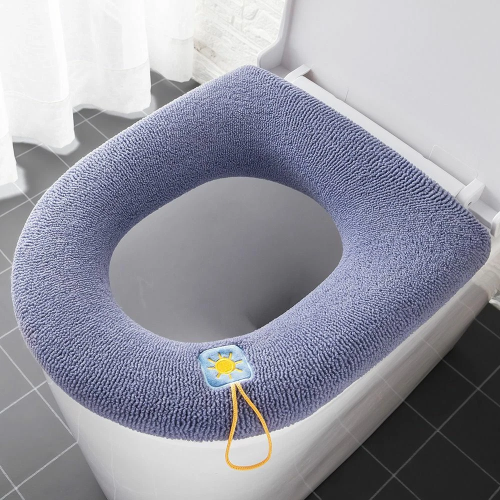 Long toilet best sale seat cover