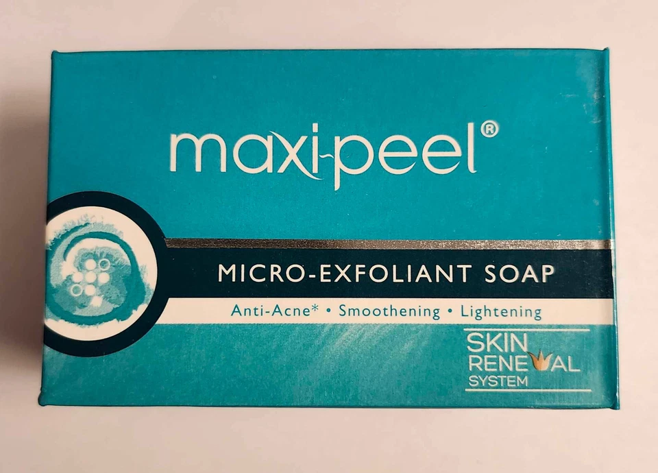 Jabón Micro Exfoliante Maxi Peel Jabón Anti-Acné Suavizante y Aclarante 125g Foto 2 de 3