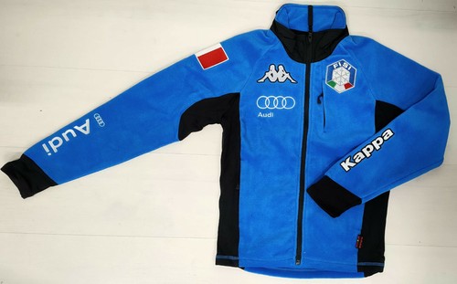 6205 KAPPA FISI PILE 6CENTO UOMO 687 PILE PESANTE LOGO FISI ARGENTO | eBay