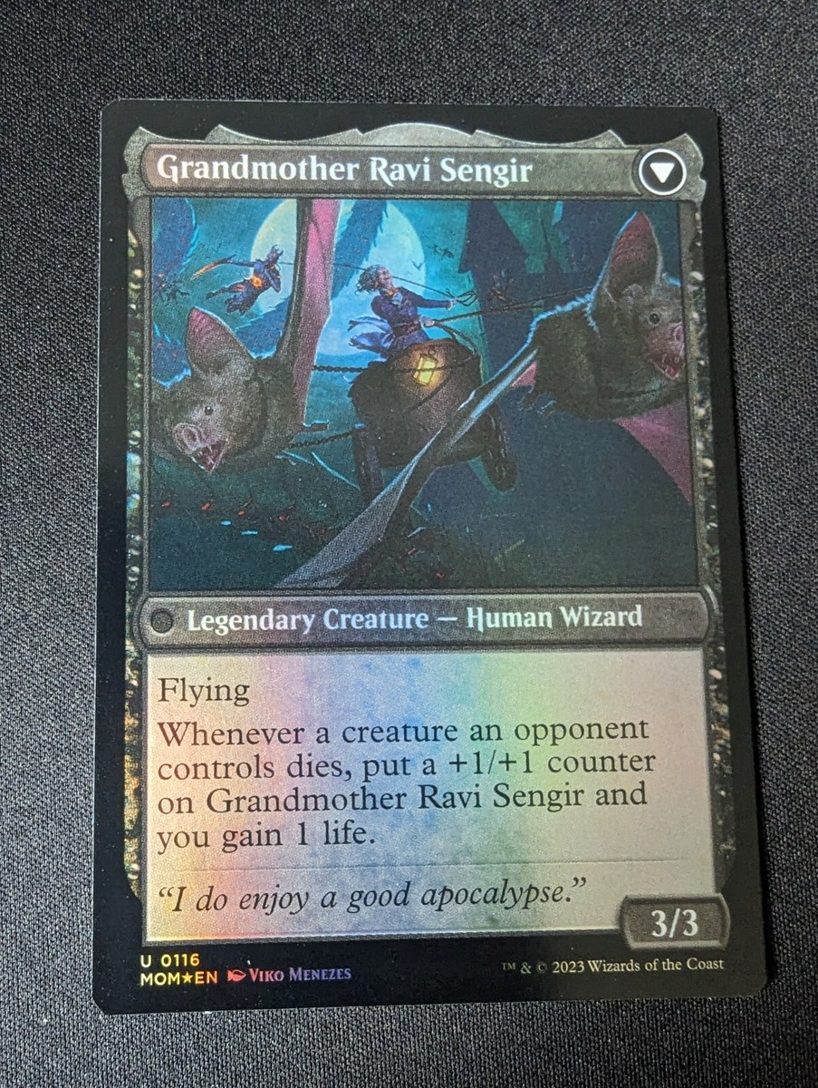 GRANDMOTHER RAVI SENGIR / INVASION OF ULGROTHA FOIL #116 MTG