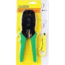 HANDSET RJ9 RJ10 RJ22 Telephone/Phone Crimper/Crimp Hand Tool Modular 4P4C