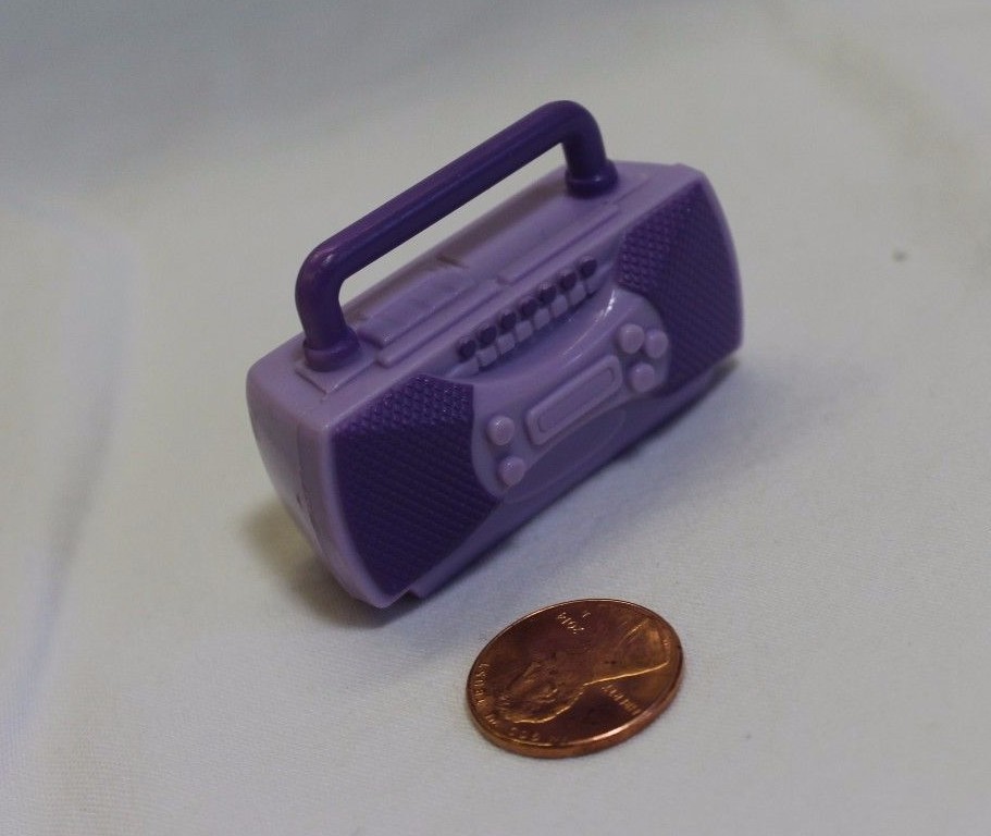 Fisher Price Loving Family Dollhouse Purple Radio Boom Box Stereo System