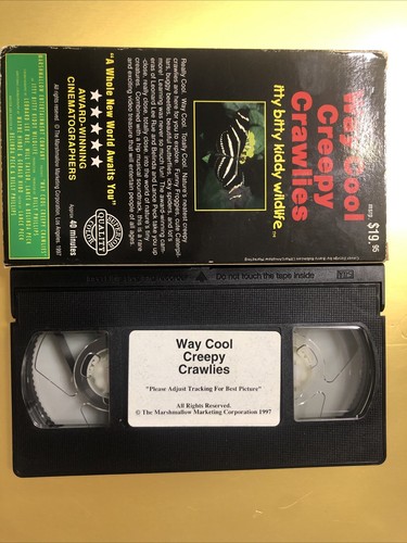 Way Cool Creepy Crawlies VHS - Foto 2 di 2