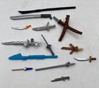 Lot of 13 Toys Knives Swords for 1990 Action Figures