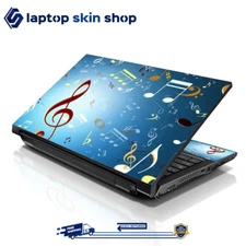 Laptop Skin Sticker Decal Cover Musical Note for Notebook Dell Apple Asus 13-16"
