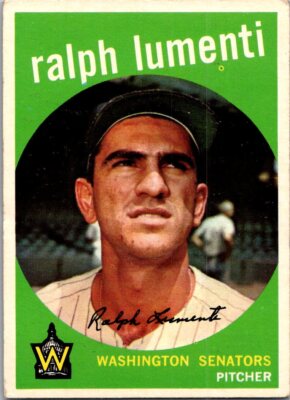 1959  Topps Ralph Lumenti    #316b