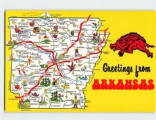 Postcard Greetings from Arkansas USA