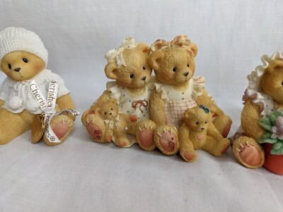 4x Cherished Teddies Lot: Bianca, Allison & Alexandria, Violet