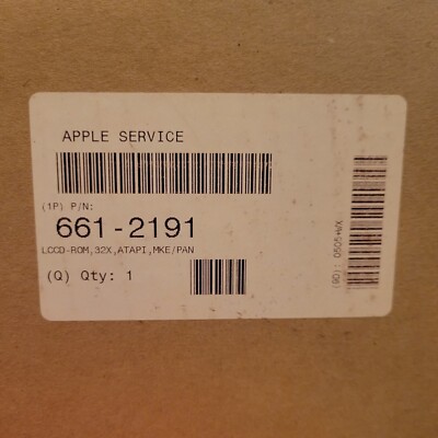 Apple 661-2191 Service Part 32X Internal IDE CD-ROM Drive New In Box for G3 G4