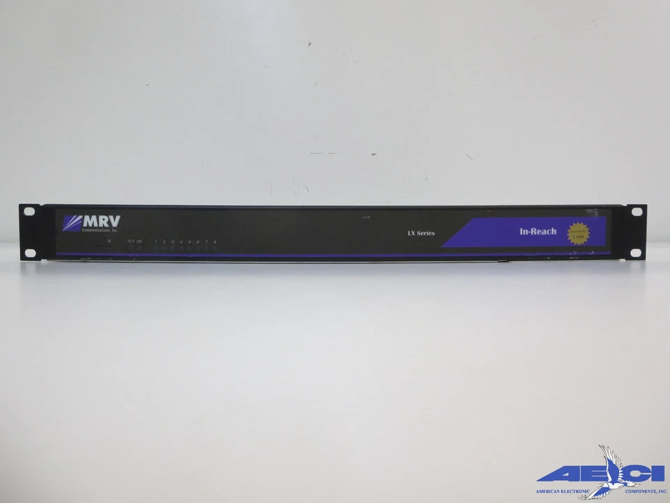 MRV LX-4008S-101AC IN-REACH LX SERIES SERVER, 8 PORTS, 100-240VAC, 1.0A, 50/60HZ - Image 2 of 4