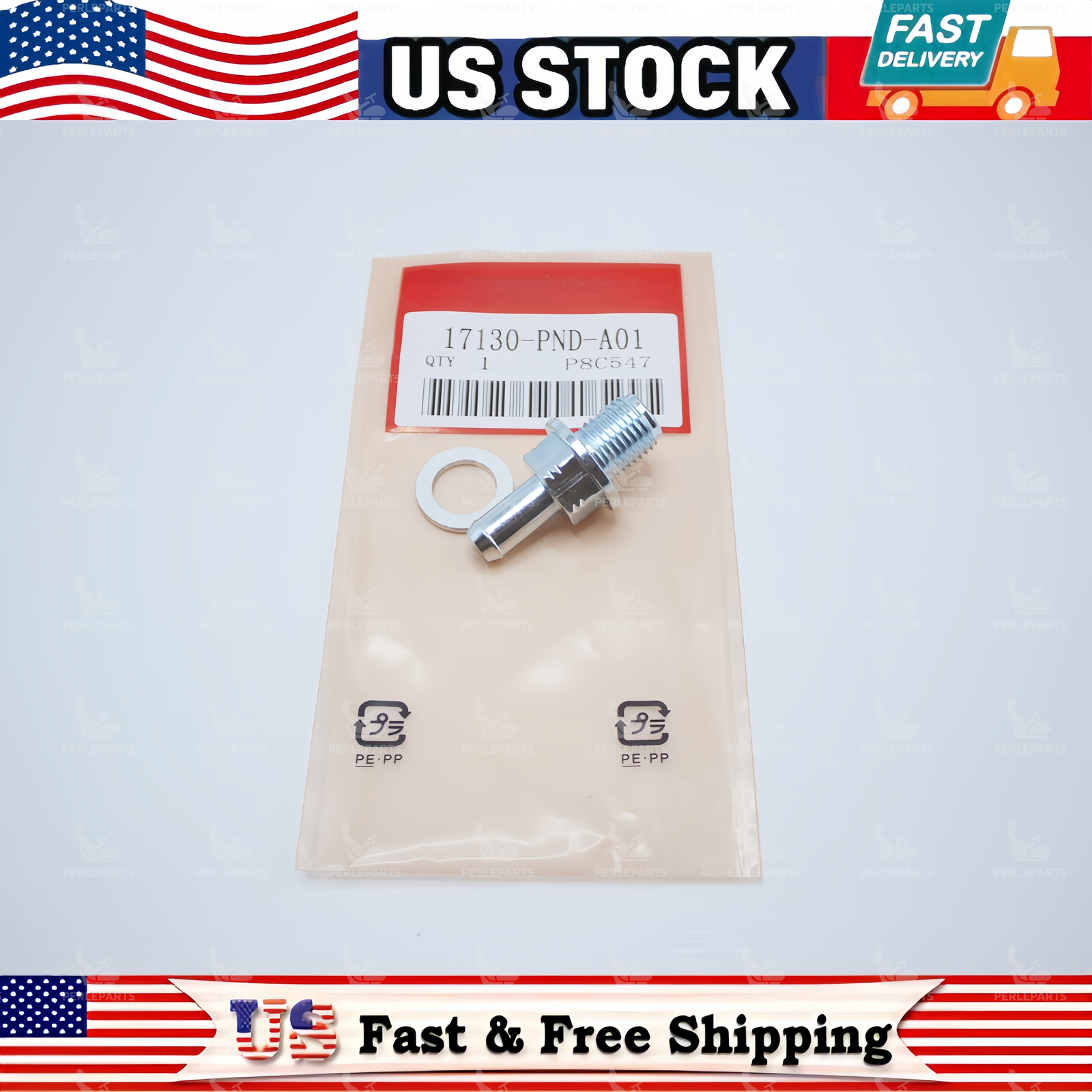 NEW OEM PCV Valve W/WASHER For Accord Civic 17130-PND-A01 / 94109-14000 US STOCK