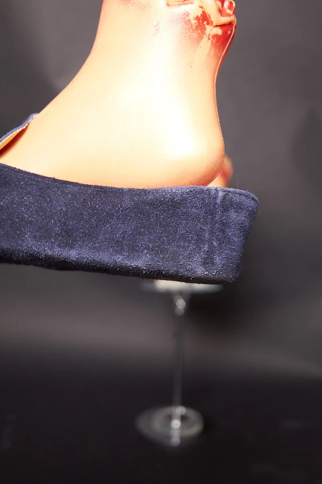 Sapatos chinelos para quarto Oompies dos anos 1960 - Imagem 3 de 4