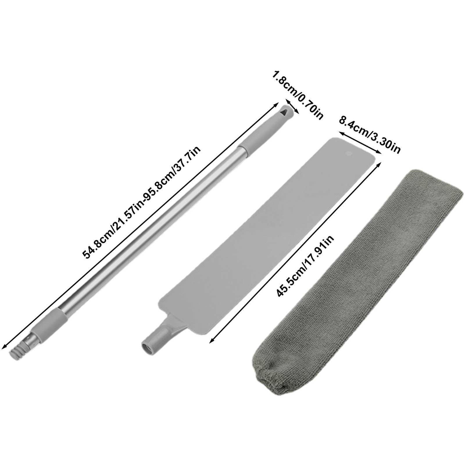 Retractable Gap Dust Cleaner Long Handle Flexible Gap Dust Mops For
