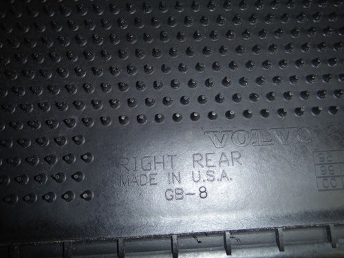 1999 Volvo S70 Factory Floor Mat Carpet Set of 4 Accessory OEM 1998-2000 - Picture 15 of 20