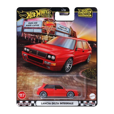 Hot Wheels Premium - Hot Wheels Boulevard #117 Lancia Delta Integrale (BBJBL18)