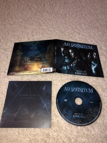 Chapter III - Downfall By Ad Infinitum CD Metal Beyond The Black Delain Sirenia