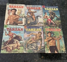 Edgar Rice Burroughs' Tarzan Dell Comic 1950s Comics Lot