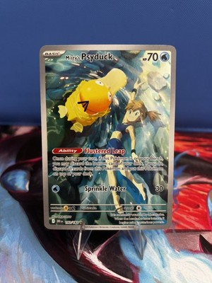 Pokemon TCG SV10 Destined Rivals: Misty's Psyduck 193/182 Holo NM