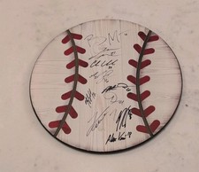 2019 AFL ARIZONA FALL LEAGUE STARS MLB BASEBALL SIGNED WOOD SIGN - 10 AUTOGRAPHS