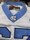 Game Used White Nike North Carolina Tar Heels Football Jersey #67 Size 48 Large — photo 2