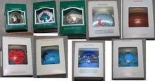 Vintage Hallmark Ball Ornaments