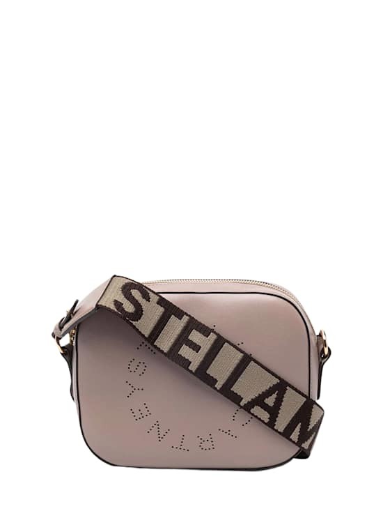 Stella McCartney - Women - Shoulder bag with logo - Grey 163690₽