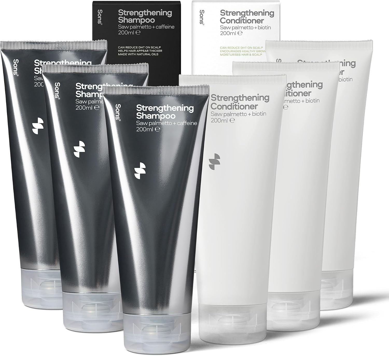 Sons Hair Growth Shampoo & Conditioner- Anti Dandruff -Paraben & Sulphate Free - Image 3