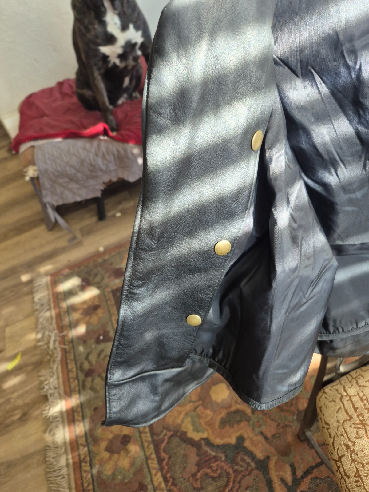 Protech Performance Leather Motorcycle Jacket wit… - image 10