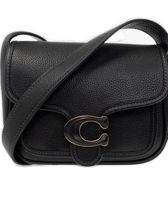 COACH Tabby Messenger 19 CJ846 Black Outlet NEW