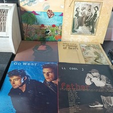 Vinyl Record Bundle - Mix of Genres 70s/80s x6