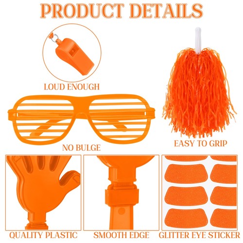 Realspring 148 Teile Colleges School Spirit Items Bulk University Team Spirit Week - Bild 3 von 7