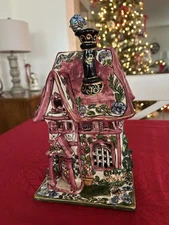 Vintage Blue Sky Clayworks Cozy Corner House Tea Light Base Retired 2000